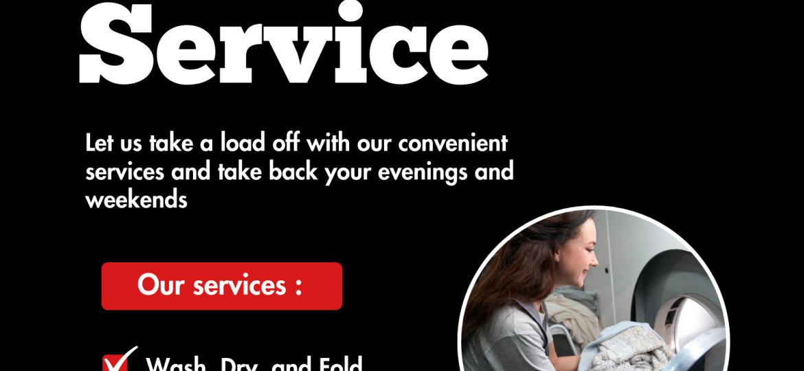 White and Beige Modern Laundry Service flyer 3 (1)